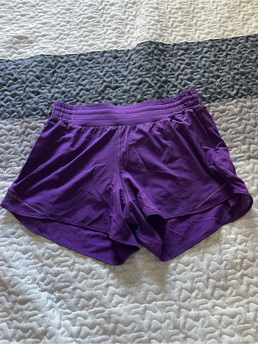 lululemon athletica Deep Purple Hotty Hot Shorts